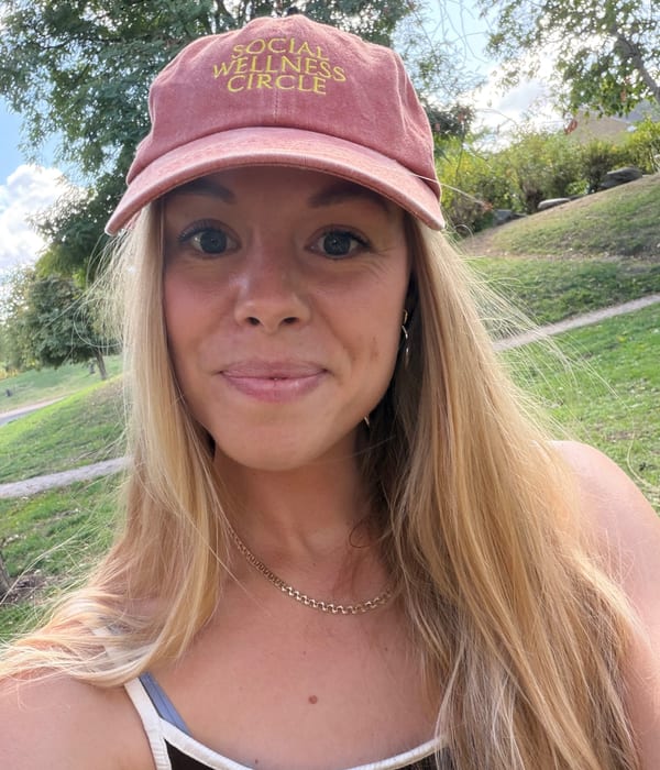 Linnea Ronnborg, founder of Social Wellness Circle